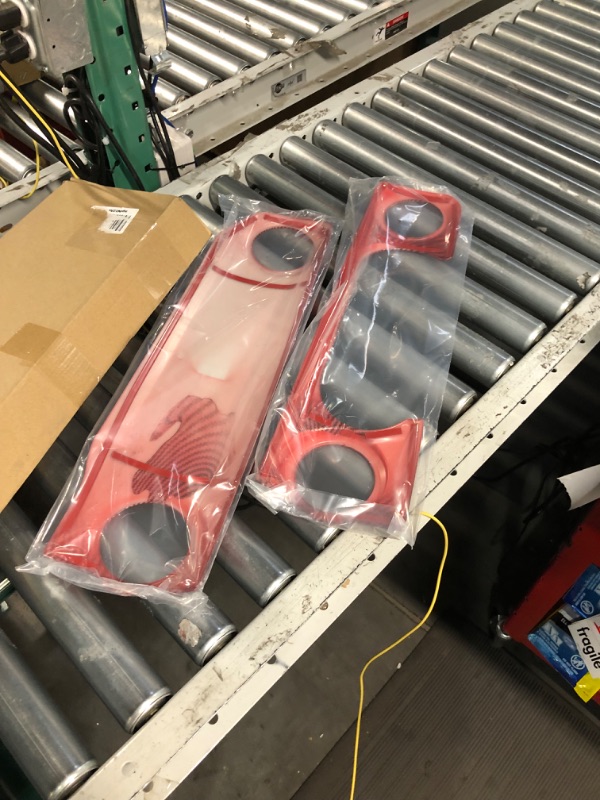 Photo 1 of RT-TCZ Center Console Trim Cover Dashboard Control Panel Cover Decorative Interior Accessories for Jeep Wrangler JL JLU & Gladiator JT 2018-2022,Red Carbon Fiber