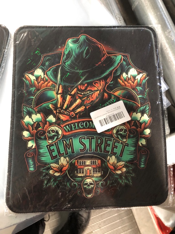 Photo 1 of A Nightmare on Elm Street Freddy's Fire Low Profile Thin Mouse Pad Mousepad (2 Pack)
