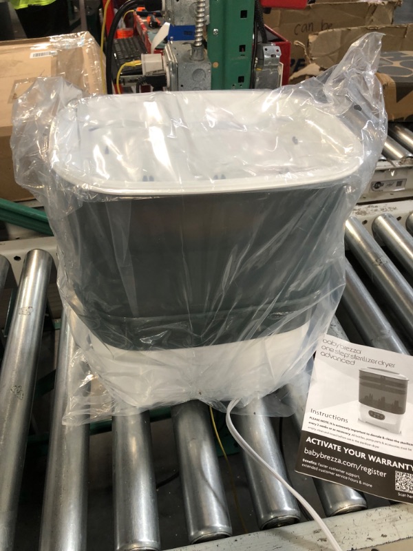 Photo 1 of Baby Brezza Bottle Sterilizer and Dryer Advanced – HEPA Filter And Steam Sterilization – Dries 33 Percent Faster Then Original