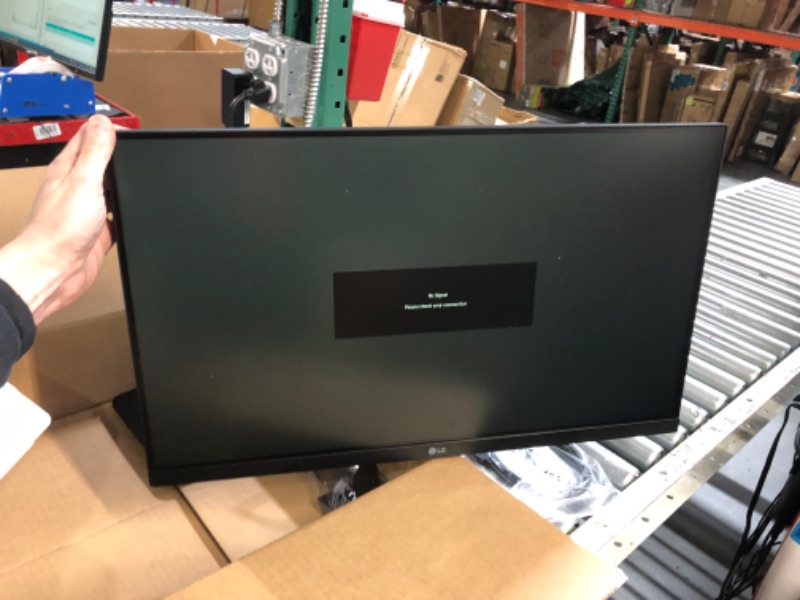 Photo 2 of LG FHD 24-Inch Computer Monitor 24MP400-B, IPS with AMD FreeSync, Black Tilt