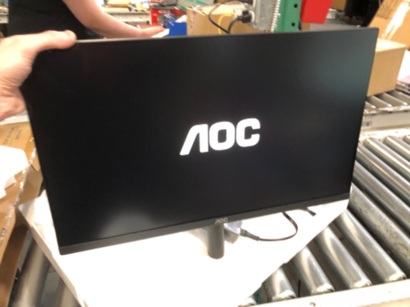 Photo 2 of AOC 24B2H2 24” Frameless IPS Monitor, FHD 1920x1080, 100Hz, 106% sRGB, for Home and Office, HDMI and VGA Input