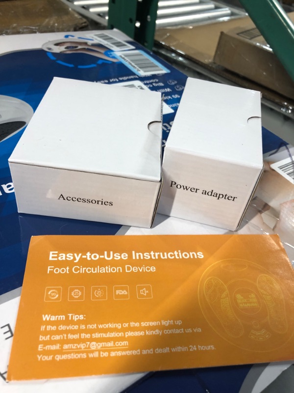 Photo 6 of (READ FULL POST) Foot Circulation Stimulator - FSA/ HSA Eligible Electrical Nerve Muscles Stimulation - Medic Electric Pulse Foot Massager 