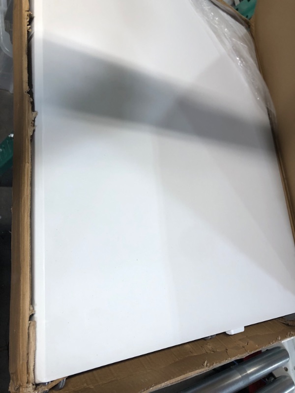 Photo 2 of ***NONREFUNDABLE - NOT FUNCTIONAL - FOR PARTS ONLY - SEE COMMENTS***
AM The America Store - Plastic Folding Table, Indoor Outdoor Heavy Duty Portable w/Handle 6FT White