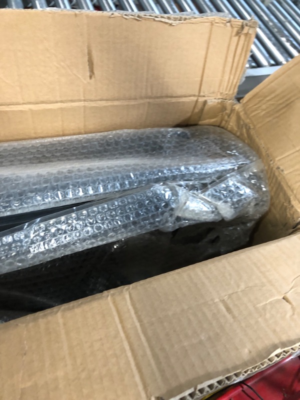 Photo 1 of Large Heavy Duty 59in Wine Rack with LED Wall Mounted Bottle Glass Holder Under Shelf, 3-Tiers Liquor Floating Shelves Display Storage Organizer Hanging Long Stemware Goblet Metal for Home Bar Blcak 59x 9.8x 38"