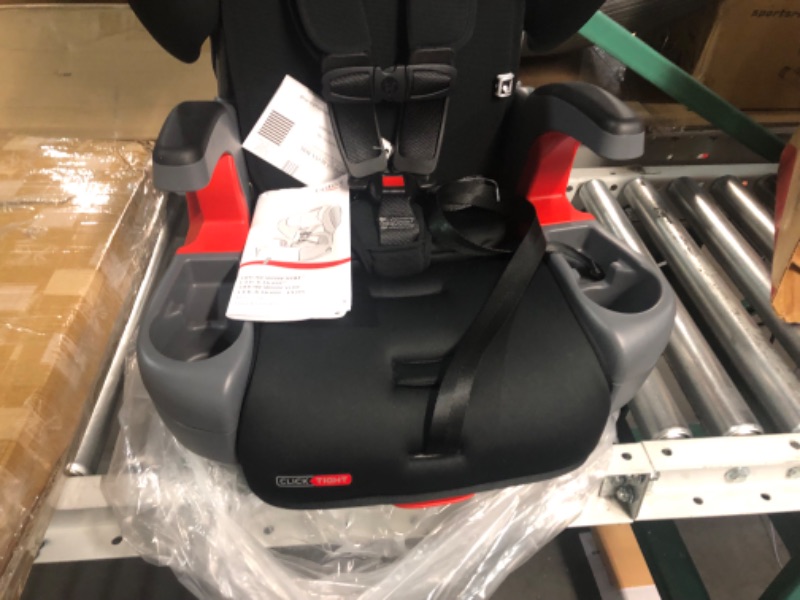 Photo 5 of Britax Grow with You ClickTight Harness-to-Booster, Black Contour SafeWash ClickTight Black Contour