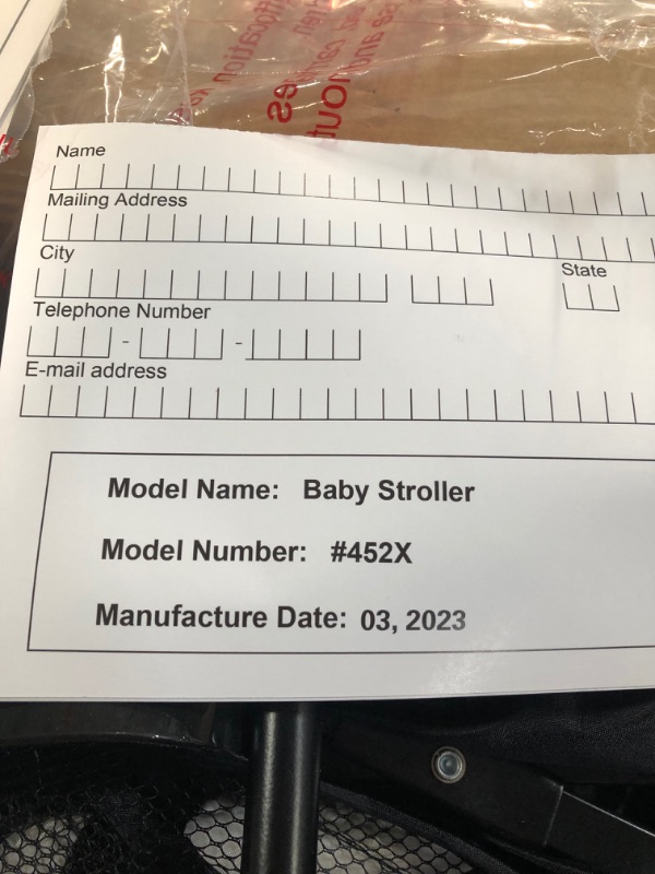 Photo 6 of ***USED - LIKELY MISSING PARTS - UNABLE TO VERIFY FUNCTIONALITY***
Dream On Me Vista Moonwalk Stroller | Lightweight Infant Stroller with Compact Fold | Multi-Position Recline Light Gray