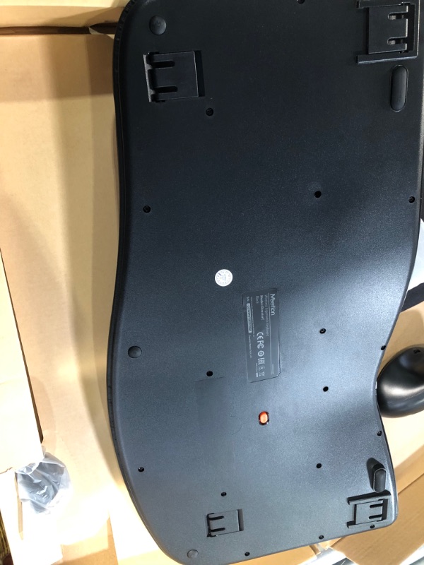Photo 1 of MEETION Ergonomic Wireless Keyboard and Mouse, Ergo Keyboard with Vertical Mouse, Split Keyboard 