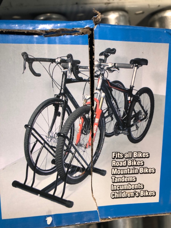 Photo 4 of (READ FULL POST) RAD Cycle Mighty Rack Two Bike Floor Stand Bicycle Instant Versitile Pro Quality Bike Park