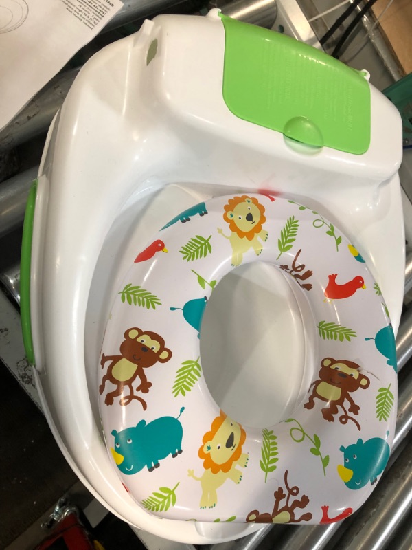 Photo 2 of ***MISSING TOILET LID***
Summer Step by Step Potty, Neutral  – 3-in-1 Potty Training Toilet – Features Contoured Seat, Flushable Wipes Holder 