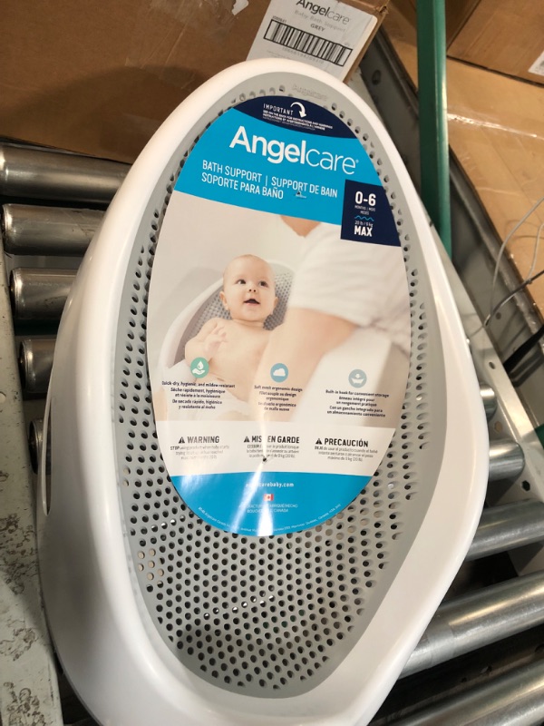 Photo 3 of Angelcare Baby Bath Support (Grey) | Ideal for Babies Less than 6 Months Old