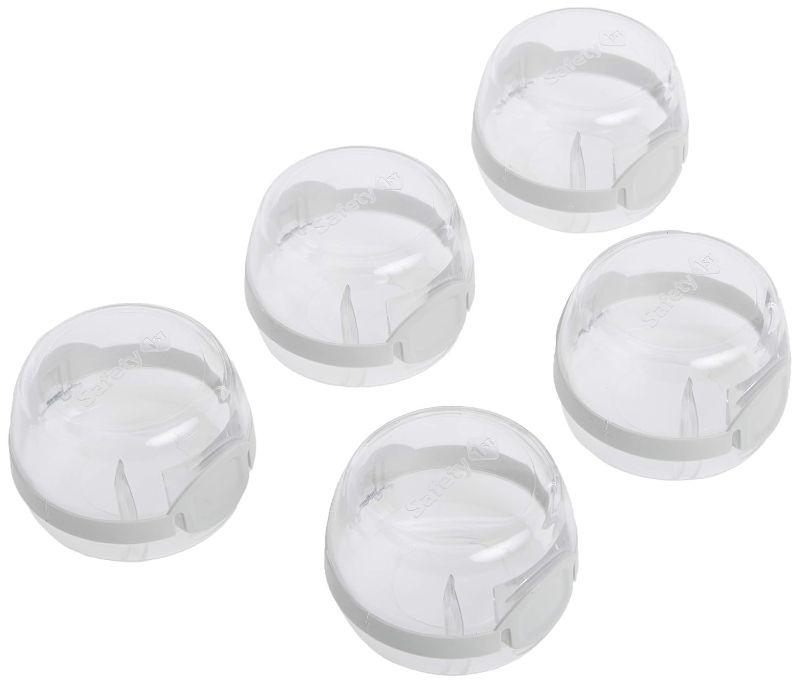 Photo 1 of Safety 1st Child Proof Clear View Stove Knob Covers (Set of 5)