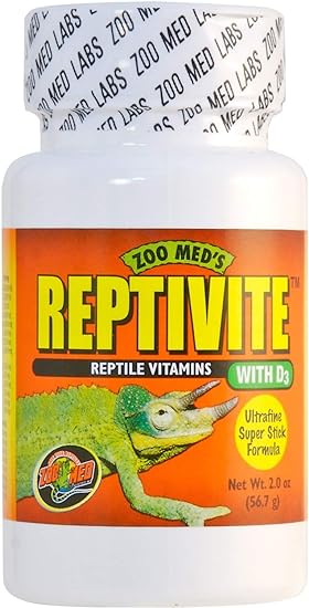 Photo 1 of Pack of 2 Zoo Med Laboratories Zoo Med ReptiVite with D3 - 2 oz AZMA36-2