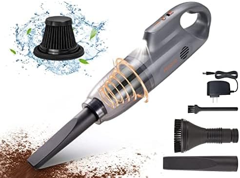 Photo 1 of Hand Held Vacuuming Cordless Rechargeable-10K PA Strong Suction Car Vacuum Cordless Rechargeable,Handheld Vacuum Cordless Car Vacuum Cleaner with Pet Brush&Washable Filter
