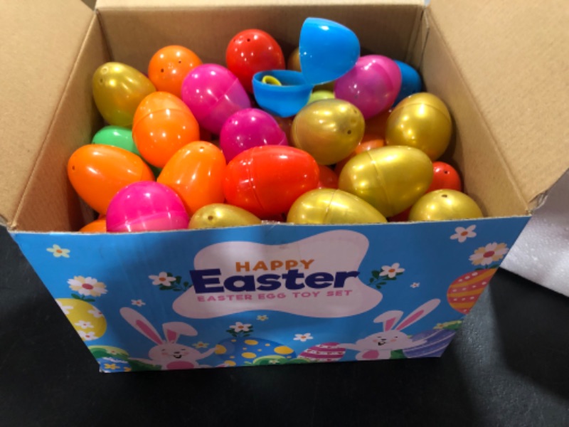 Photo 1 of 80pc Easter Egg Set With Toys 