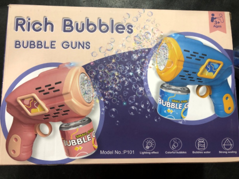 Photo 1 of Pair Of Bubble Guns 
