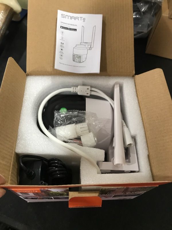 Photo 1 of Outdoor Dome Camera: 2K HD, 65ft Night Vision, Two-Way Communication, Advanced Motion Tracking, 2.4G Wi-Fi, Ethernet Connectivity, Cloud Storage, Siren Alarm, Alexa Google Assistant Compatible