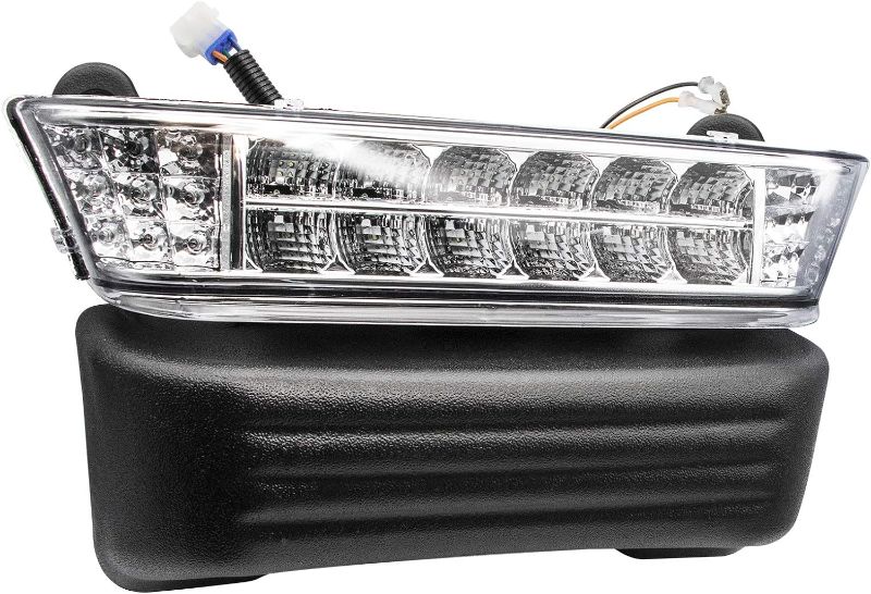 Photo 1 of CLUBRALLY Club Car Precedent Led Head Light with Bumper Electric Replacement or Upgrade for 2004-Up Golf cart