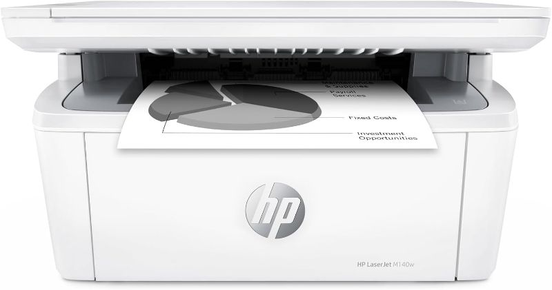 Photo 1 of HP LaserJet MFP M140w Wireless Printer, Print, scan, copy, Fast speeds, Easy setup, Mobile printing, Best-for-small teams, Instant Ink eligible
