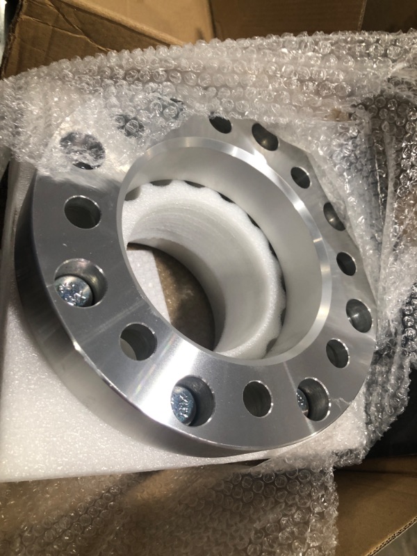 Photo 2 of Customadeonly 8x6.5 to 8x180 Wheel Adapters (4pcs 1.5" Thick) Center Bore 126mm m14x1.5 Studs -Allow 8x6.5 Hub to Use 8x180 Wheel, 8x165.1 to 8x180 Spacers -Trimming Factory Studs May Required 1.5" (4pc)