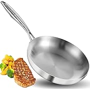 Photo 1 of 12 Inch Tri-Ply Stainless Steel Frying Pan,Skillet,Induction Pan,Dishwasher and Oven Safe,Heavy Duty and Detachable Handle.
