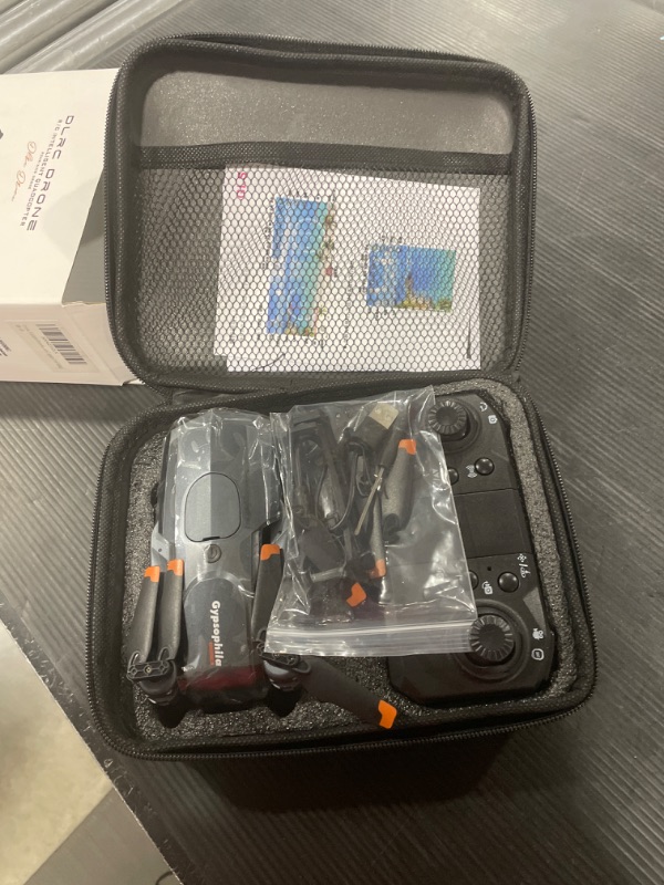 Photo 1 of Drone, Foldable Remote-controlled Quadcopter, with HD Electronically Adjustable Lens, Toys Gifts for Kids, Adults, Beginner, Dual Camera Dual Battery