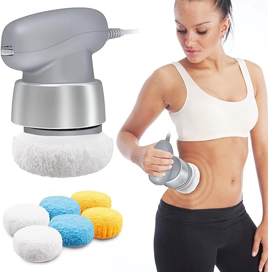 Photo 1 of Cellulite Massager Body Sculpting Machine – Body Sculpting Massager with 6 Washable Pads, Adjustable Speeds – Electric Handheld Massager for Belly, Waist, Legs, Arms, Butt