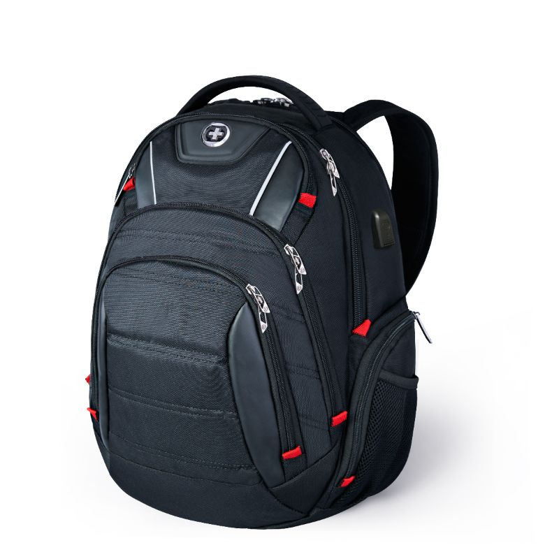 Photo 1 of SwissDigital Circuit Laptop Backpack, Black (J14-BR)
