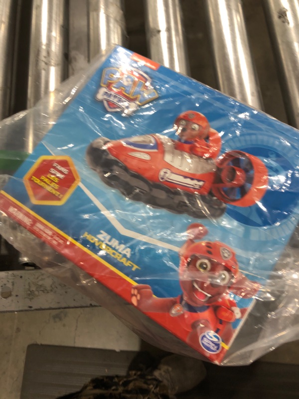 Photo 2 of PAW Patrol, Zuma’s Hovercraft Vehicle With Collectible Figure, For Kids Aged 3 And Up