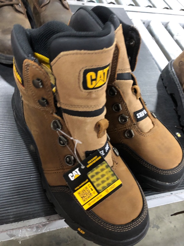 Photo 1 of CAT STEEL TOE BOOT SZ 9 1/2