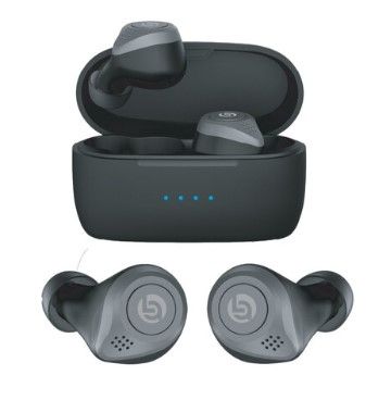 Photo 1 of upscale true wireless earbuds with charging case