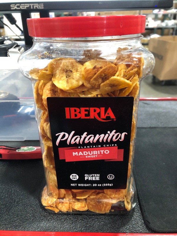 Photo 2 of EXP : 07/24 - Iberia Platanitos Plantain Chips, Madurito Sweet - 20 oz