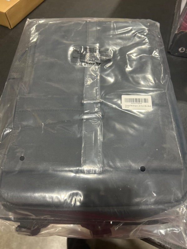 Photo 1 of LERASO Daily Backpack Slim Laptop Backpack Lightweight Mens Computer Backpack for Work Office (Black)