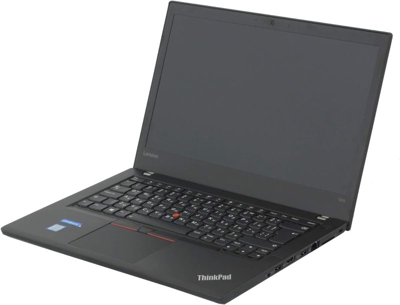 Photo 1 of Lenovo T470 14 FHD, Intel i7-6600U 2.6GHz, 16GB RAM, 256GB SSD, Camera, Webcam, Windows 10 Pro 64(Renewed)
