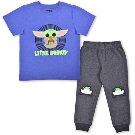 Photo 1 of Baby Yoda Boys 2 Piece Short Sleeve and Joggers Infant 2T
