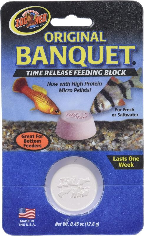 Photo 1 of Zoo Med Original Banquet Feeding Block, 0.45-Ounce
