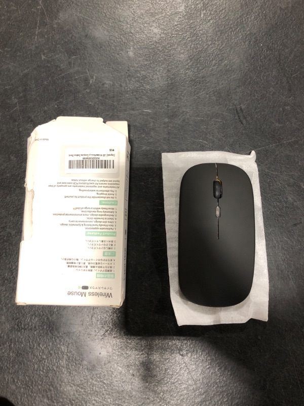 Photo 2 of ?Upgrade? LED Wireless Mouse, Rechargeable Slim Silent Mouse 2.4g Portable Mob