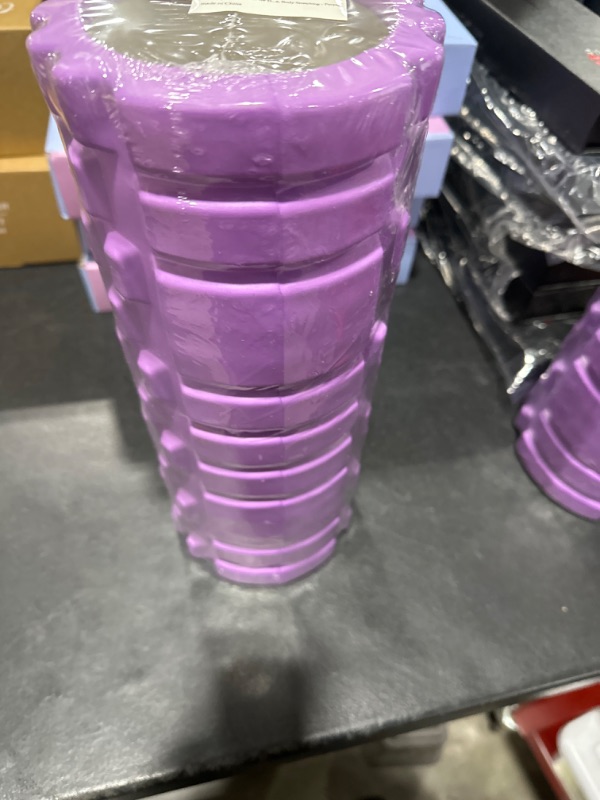 Photo 1 of 321 STRONG Foam Roller - Medium Density Deep Tissue Massager for Muscle Massage and Myofascial Trigger Point Release, with 4K eBook Violet