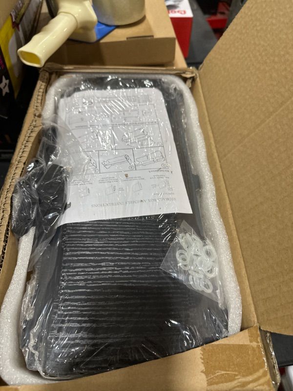 Photo 1 of Tapeera 2-Pack Black Stackable Trading Card Storage Box for Sports Football Baseball Card Storage - Compatible with TCG MTG Pokemon Cards Photocard Toploaders - Each 1800 Cards with Chalkboard Labels