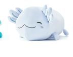 Photo 1 of Axolotl Plush, 19" Soft Stuffed Animal Plush Toy, Cute Axolotl Plush Pillow Kawaii Plushies Dolls Grey Axolotl Gift for Kids Girls Boys Birthday Christmas Halloween Home Decorations Gray