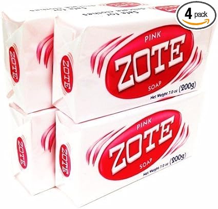 Photo 1 of Zote Laundry Soap Bar - Stain Remover - Catfish Bait - Pink 4 Bars-7 Oz (200g) Each by Zote
