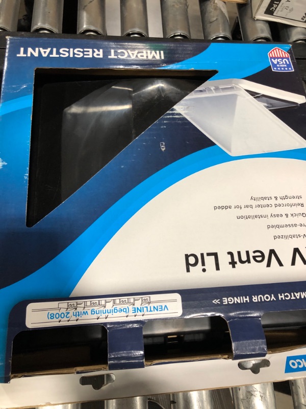 Photo 2 of Camco 40176 Replacement Vent Lid (Ventline Models 2008 & Up Black Polypropylene) Ventline (2008 & Up Models) Black