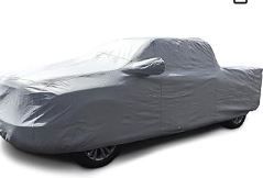 Photo 2 of CarsCover Custom Fit 2016-2019 Toyota Tacoma Double Cab 5-ft. Short Bed Truck Car Cover Heavy Duty All Weatherproof Ultrashield