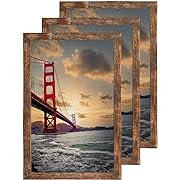 Photo 1 of 12x18 Frame Rustic Style 12 x 18 Poster Frame 3 Pack, Wall Mounted for Horizontal or Vertical
