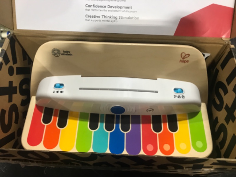 Photo 2 of Baby Einstein and Hape Magic Touch Piano Wooden Musical Toddler Toy, Age 6 Months and Up