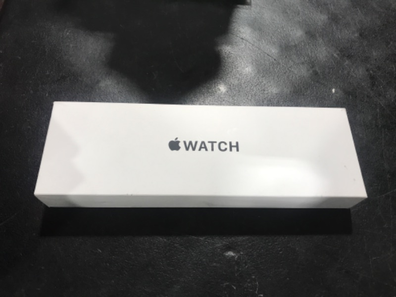 Photo 1 of Apple Watch SE 2nd Generation (GPS) 40mm Midnight Aluminum Case with Midnight Sport Band - S/M