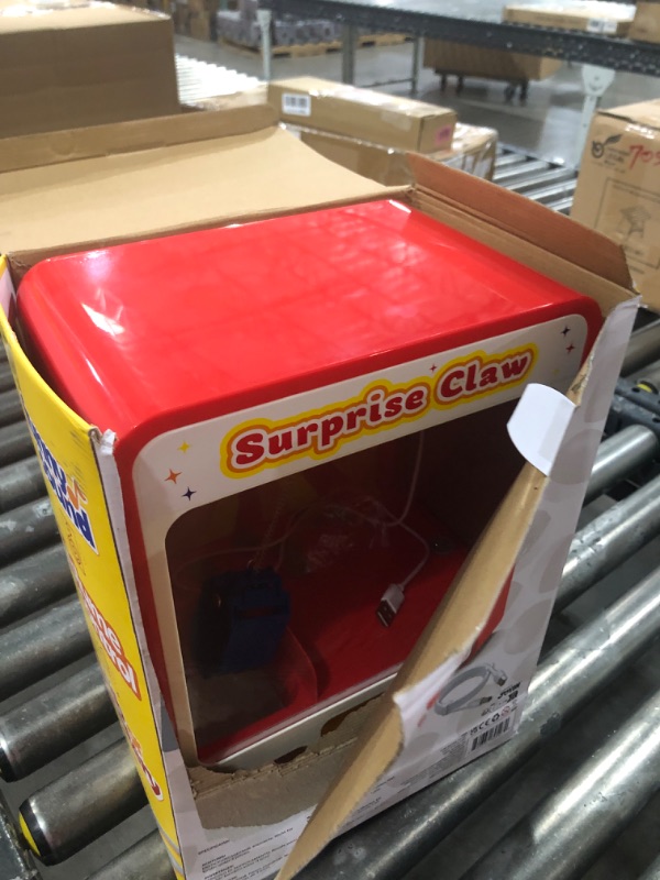 Photo 2 of JOYIN Claw Machine Arcade Toy with LED Light & Adjustable Sound, Rechargable Dispenser Toys Mini Vending Machine for Kids - Perfect Christmas & Birthday Big Gifts for Kids, Ages 3+
