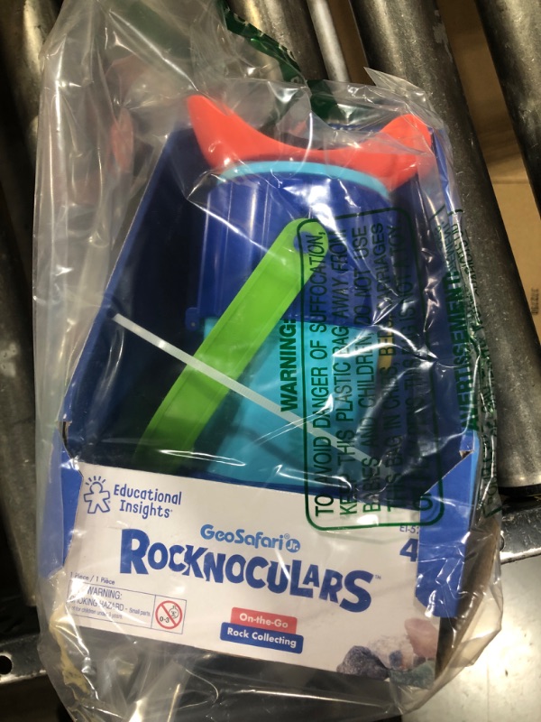 Photo 1 of Educational Insights GeoSafari® Jr. Rocknoculars™ - Rock Microscope for Kids Ages 4+, Educational Science Kits for Toddlers, Easter Basket Stuffer, Gift for Kids