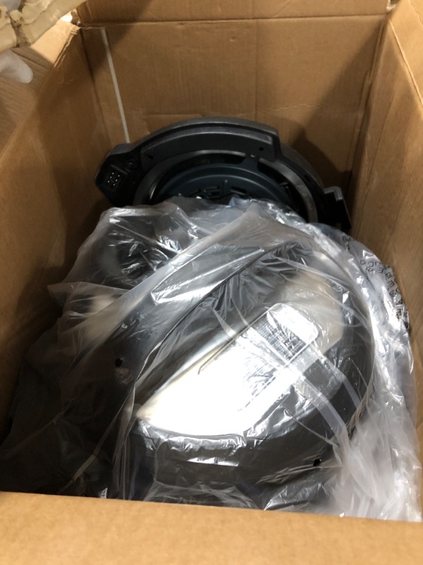 Photo 1 of Instant Pot Duo Crisp 11-in-1 Air Fryer and Electric Pressure Cooker Combo with Multicooker Lids that Fries, Steams, Slow Cooks, Dehydrates,Free App With Over 800 Recipes, Black/Stainless Steel, 8QT