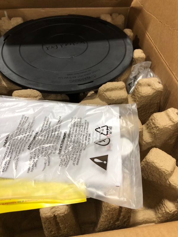 Photo 1 of Instant Pot Duo Crisp 11-in-1 Air Fryer and Electric Pressure Cooker Combo with Multicooker Lids that Fries, Steams, Slow Cooks, Dehydrates,Free App With Over 800 Recipes, Black/Stainless Steel, 8QT