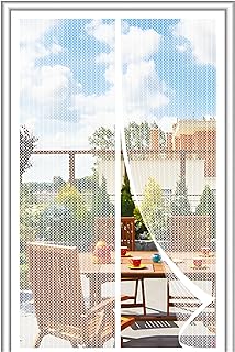 Photo 1 of Magnetic Screen Door?Screen Door Mesh?Keep Bugs Out, Heavy-Duty Mesh Curtain,Pet and Kid Friendly, Works with Front Doors, Sliding Doors?39 x 82 Inches
